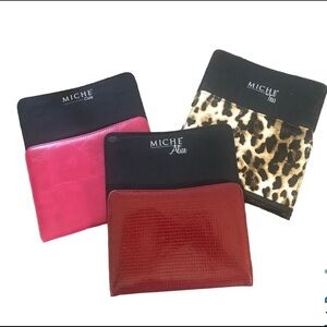 Miche Set Of 3 Petite Shells Alice Cole & Tess Works With Petite Base Bag